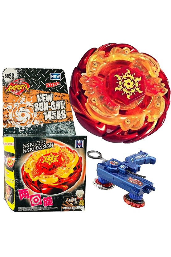 BB89 BEYBLADE METAL FUSION Sun God oyuncak hediye beybileyt beybilet