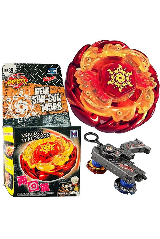 BB89 BEYBLADE METAL FUSION Sun God oyuncak hediye beybileyt beybilet