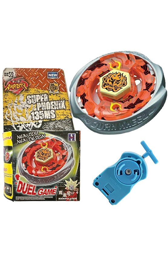 BB59 BEYBLADE METAL FUSION Burn Fireblaze Phoenix TOPAÇ HEDİYE OYUNCAK