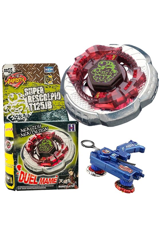 BB65 BEYBLADE METAL FUSION Rock Scorpio  Escolpio 158-4M(1584M)