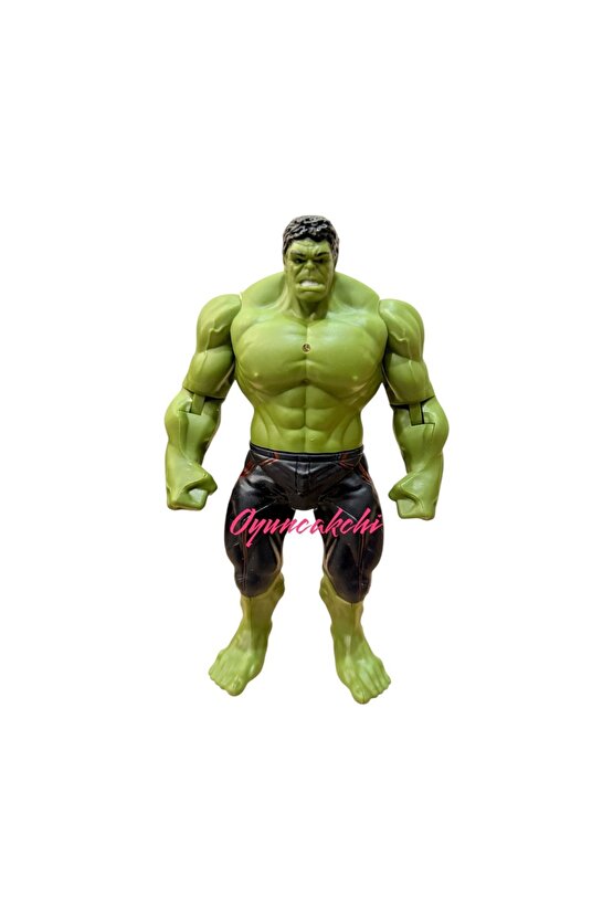 Spiderman,İronman,Batman,Yeşil Hulk,Kaptan Amerika 5li Avengers 19 Cm Işıklı