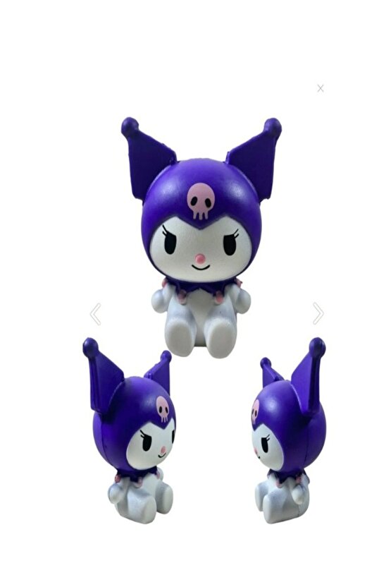 Büyük Boy Sık Bırak 12cm Kuromi Sukuşi Mor Kuromi Sukuşi Kromi Squishy