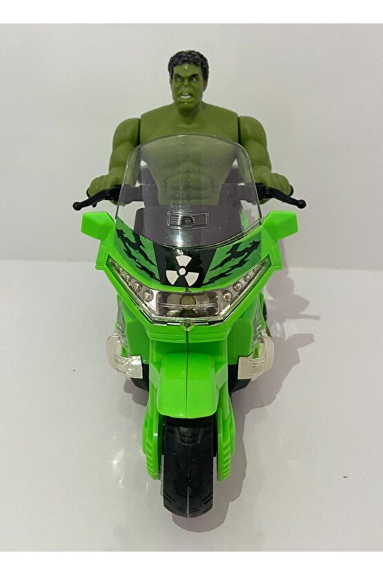 Avengers Motorlu Oyuncak Hulk Işıklı Ve Sesli