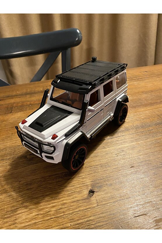 G65 METAL 1:24 6 KAPI ACILIR METAL SESLİ IŞIKLI ÇEK BIRAK MODEL KOLEKSİYON ARABASI