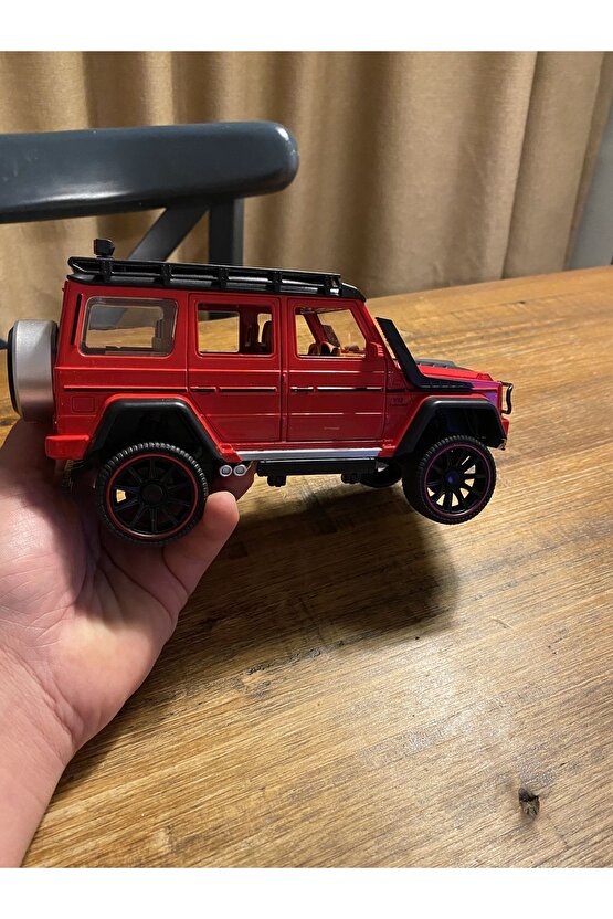 G65 METAL 1:24 6 KAPI ACILIR METAL SESLİ IŞIKLI ÇEK BIRAK MODEL KOLEKSİYON ARABASI