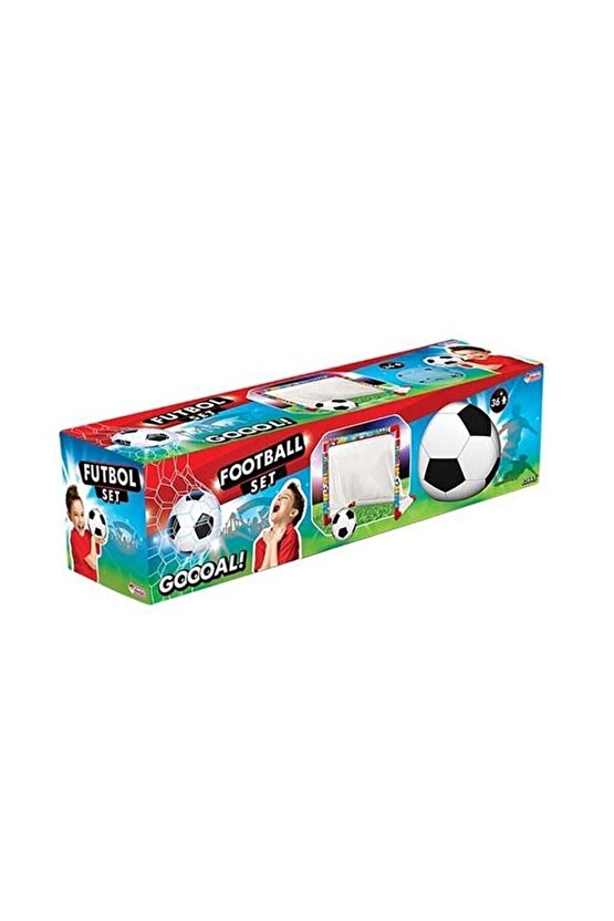 Futbol Kalesi + Ayaklı Basketbol Potası Erkek Çocuk Oyuncakları Oyuncak Futbol Kalesi