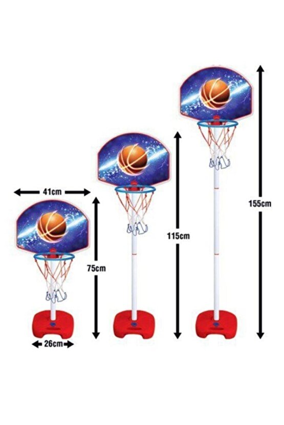 Futbol Kalesi Ayaklı Basketbol Potası-erkek Çocuk Oyuncakları - Oyuncak Futbol Kalesi Depomiks