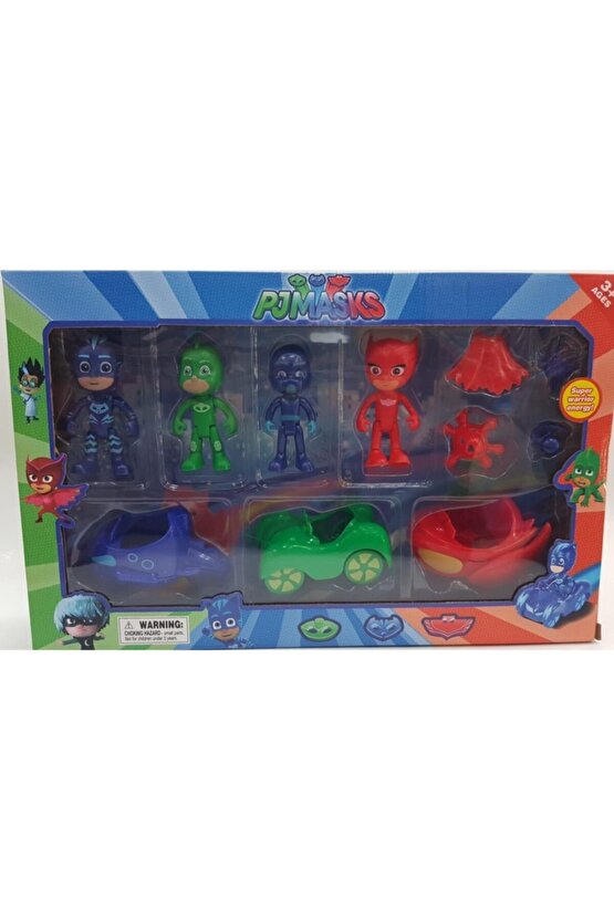 Pjmask Arabalı Figür Set Oyuncak