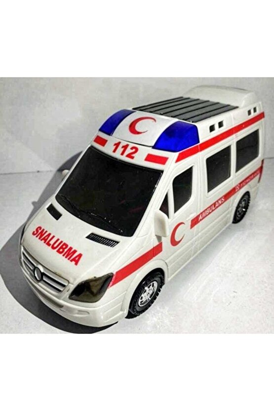 Pilli Ambulans Büyük Boy Sesli Işıklı Ambulans(benzer Ürün)