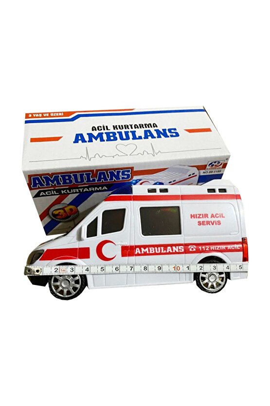 Işıklı Ve Siren Sesli Ambulans