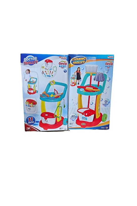 CANDY DOKTOR SERVİS+CANDY TEMİZLİK SETİ 2LI SET BUYUK BOY