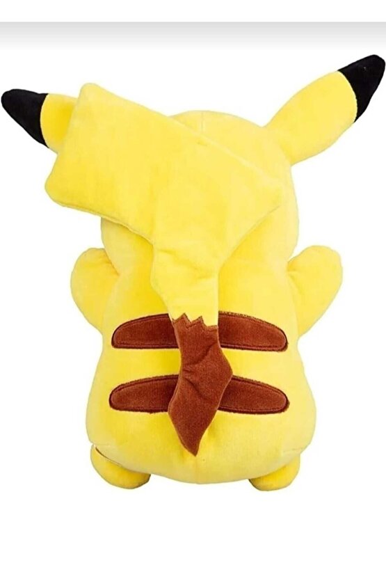 Pokemon Go Pikachu Figür Peluş Oyuncak Büyük Boy Uyku & Oyun Arkadaşı Pikachu 35 Cm.