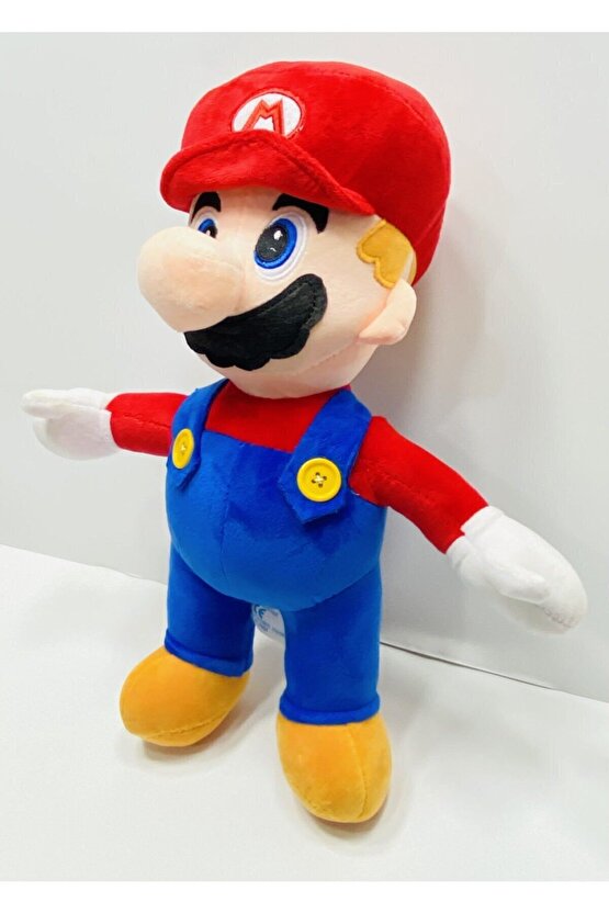 Süper Mario 38 Cm Peluş Oyuncak Nostalji Super Maryo