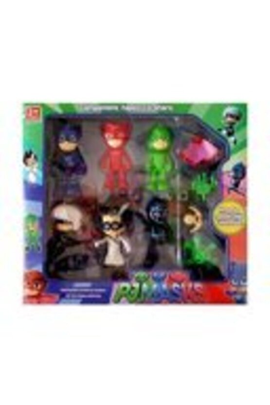 Pj Masks Pijamaskeliler Catboy Owlette Gekko 6lı 10 Parça Oyun Seti 6lıpjstpjmskll