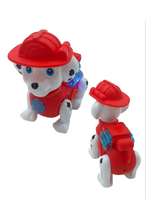 Yürüyen Köpek Pilli Işıklı Sesli Paw Patrol Figür Benzeri Yürüyen Köpek