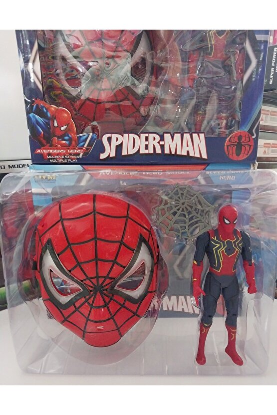 SPİDERMAN MASKE FİGÜR IŞIKLI