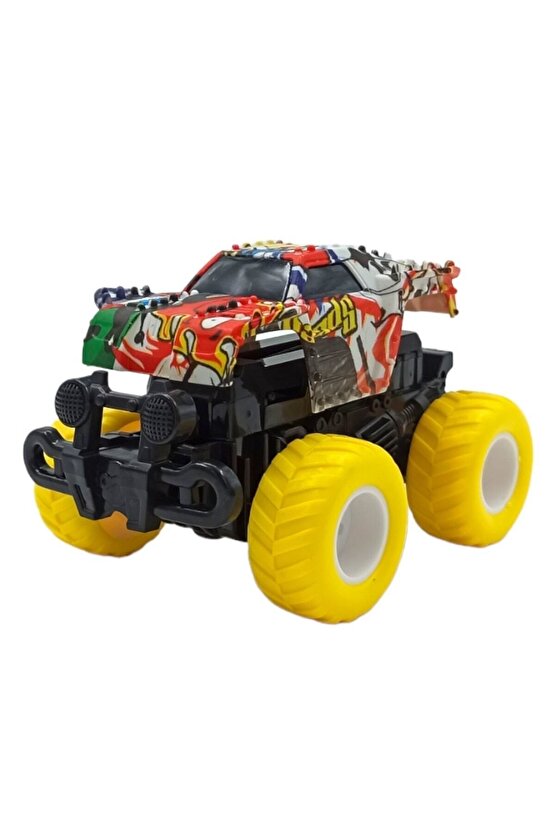 Çarpınca Dönüşen Sürtmeli Off-road Araç - 13cm Boy Ile Hızlı Ve Çevik