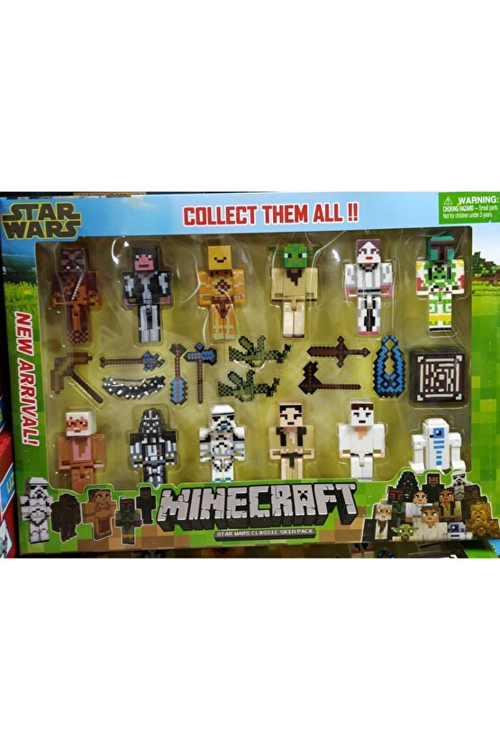 Star Wars Minecraft Figür Oyuncaklar