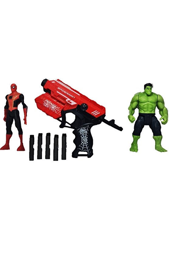 Nerf Tabancalı Set 2li Kahraman