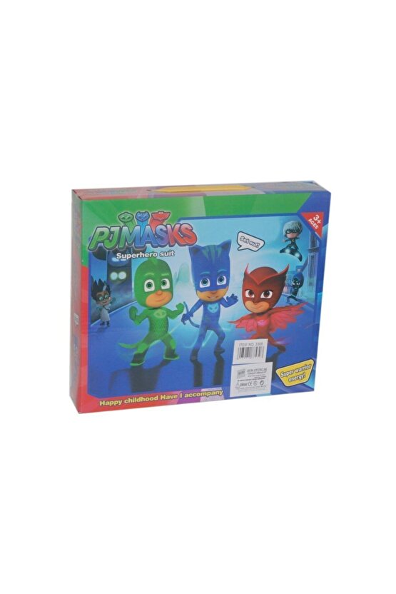 3366 Pjmasks Pijimaskeliler Aksiyon Figür Oyuncak Seti Altılı