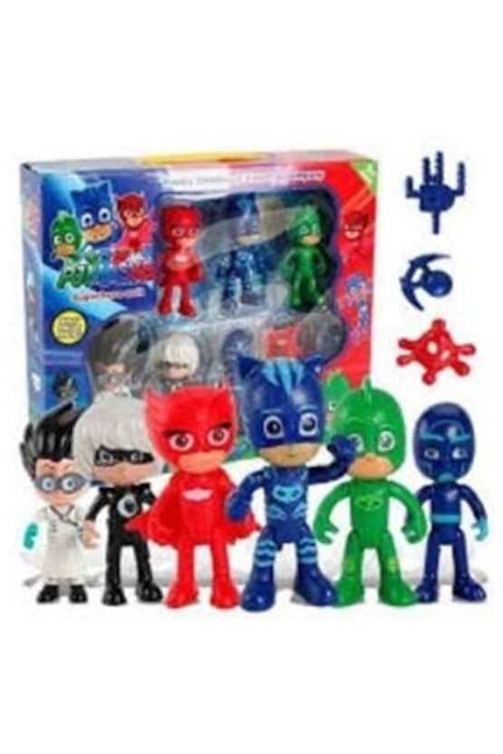 6lı -pj Masks - Pjamaskeliler Figür-kutulu Set