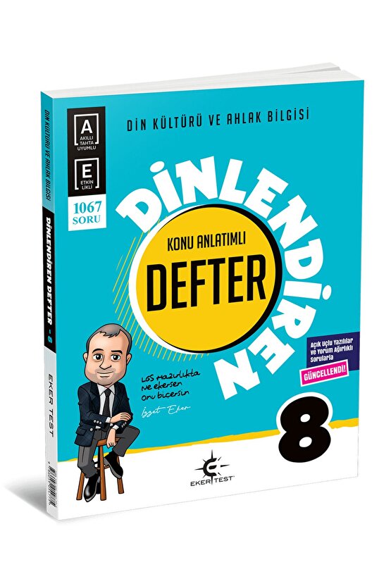 Eker Test 8 Sınıf Din Kültürü Dinlendiren Defter LGS