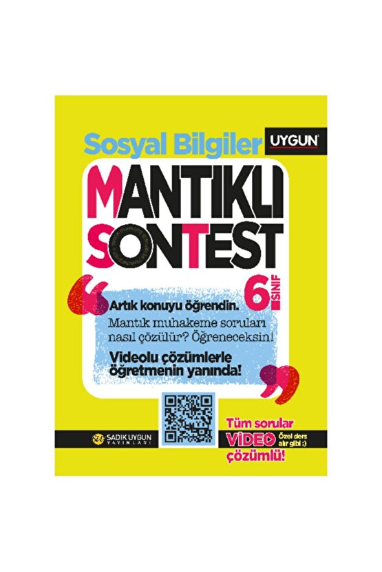 S.uygun 6 Mantıklı Sontest Sosyal Bilgiler