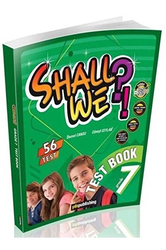 7. Sınıf İngilizce Shall We Test Book  Demet Cansu  YDS Publishing  9786257866415