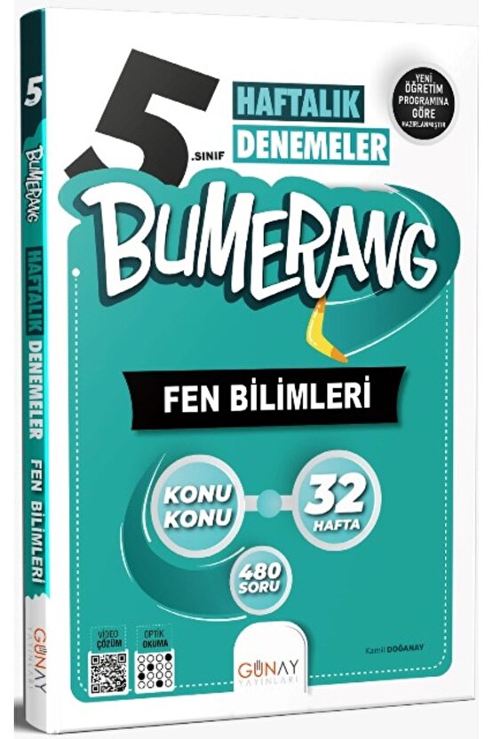 5. Sınıf Fen Bılımlerı 32 Haftalık Denemelerı Bumerang Seris 2025