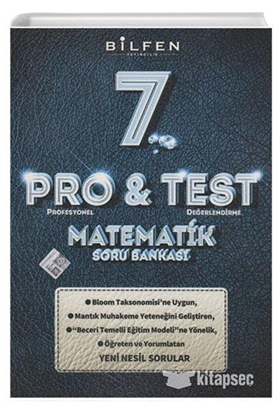 7.sınıf Bilfen Yayınları Protest Matematik Soru Bankası