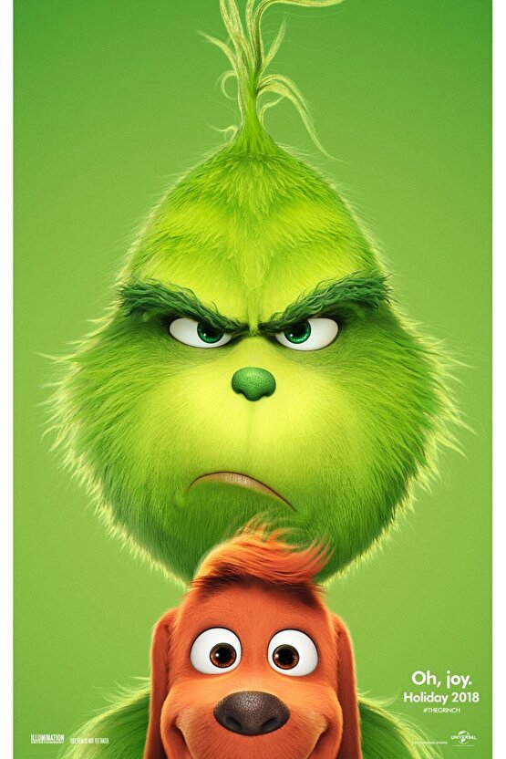 The Grinch (2018) 5 AFİŞ - POSTER ( FOLYO ) - AFİŞ - POSTER-7102