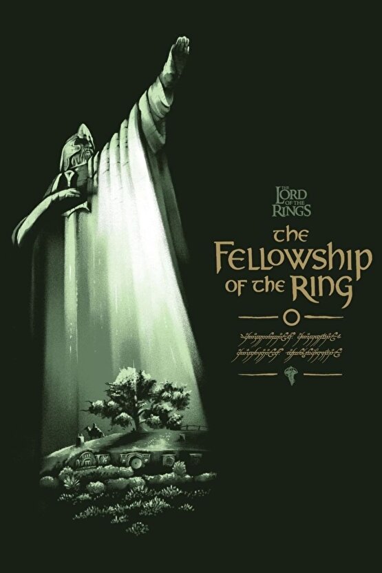 The Lord of the Rings The Fellowship of the Ring (2001) AFİŞ - POSTER ( FOLYO ) - AFİŞ - POSTER-7491