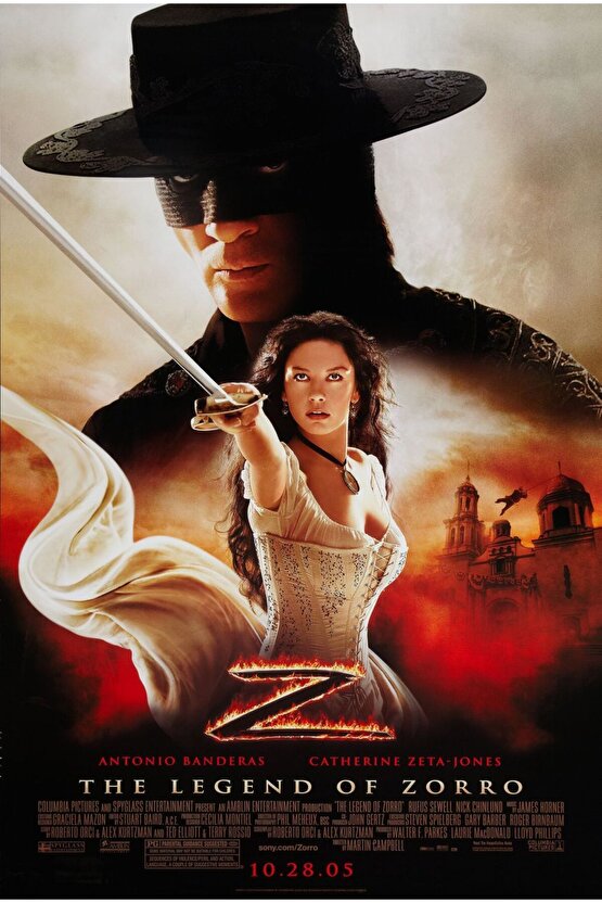 The Legend of Zorro (2005) AFİŞ - POSTER ( FOLYO ) - AFİŞ - POSTER-7393