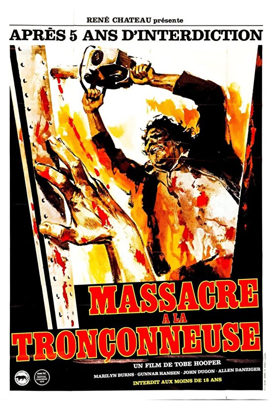 The Texas Chain Saw Massacre (1974) 4 AFİŞ - POSTER ( FOLYO ) - AFİŞ - POSTER-7973