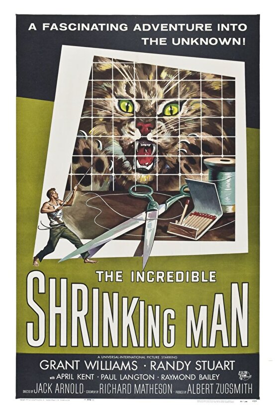 The Incredible Shrinking Man (1957) AFİŞ - POSTER ( FOLYO ) - AFİŞ - POSTER-7277