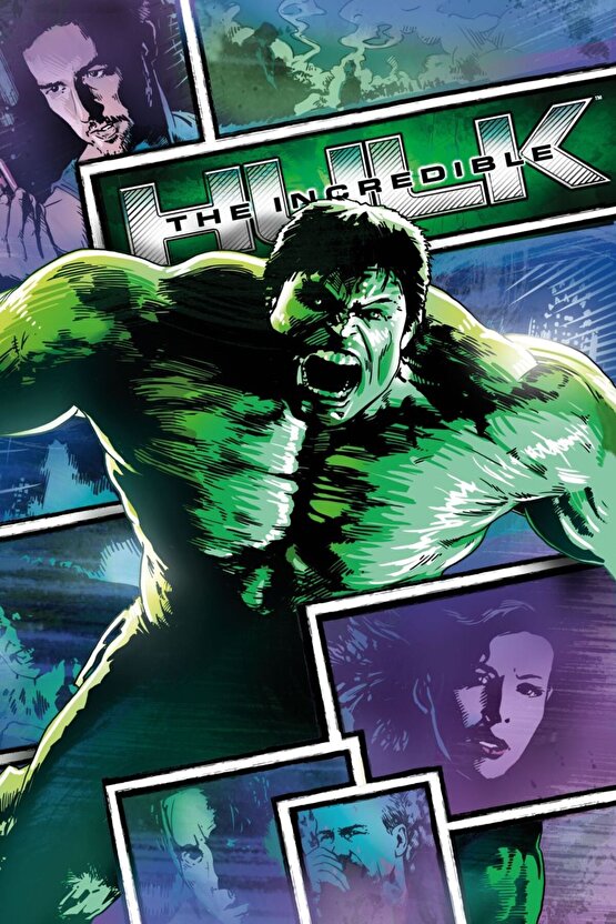 The Incredible Hulk (2008) 3 AFİŞ - POSTER ( FOLYO ) - AFİŞ - POSTER-7274