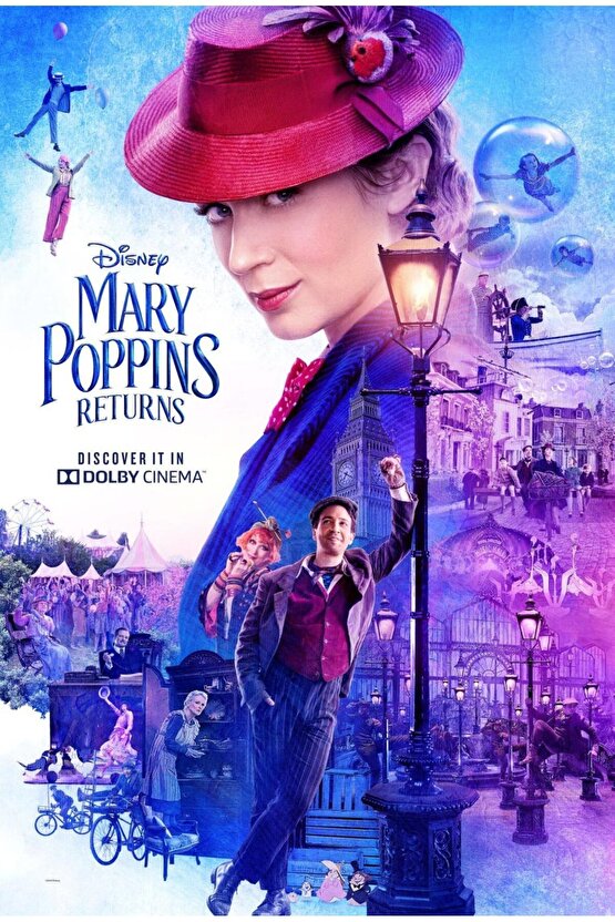 Mary Poppins Returns (2018) ( FOLYO ) - AFİŞ - POSTER-4505