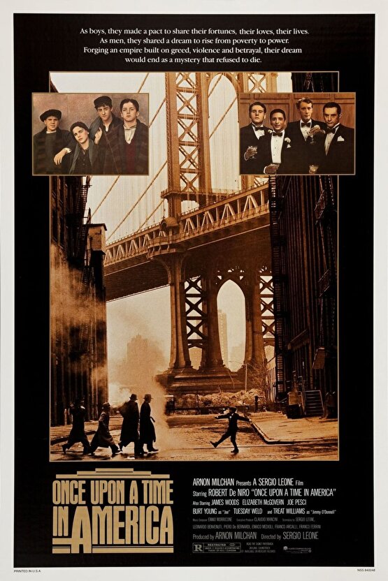 Once Upon a Time in America (1984) 1 ( FOLYO ) - AFİŞ - POSTER-4900