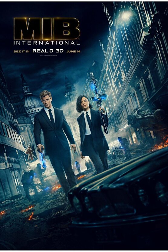 Men in Black International (2019) 4 ( FOLYO ) - AFİŞ - POSTER-4571