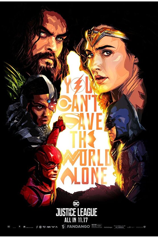 Justice League (2017) 11 ( FOLYO ) - AFİŞ - POSTER-4081