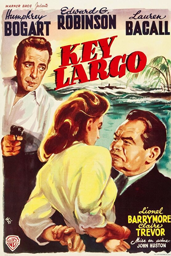 Key Largo (1948) 3 ( FOLYO ) - AFİŞ - POSTER-4133