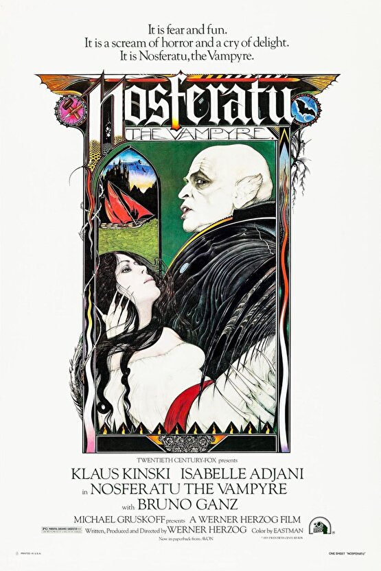 Nosferatu the Vampyre (1979) ( FOLYO ) - AFİŞ - POSTER-4866