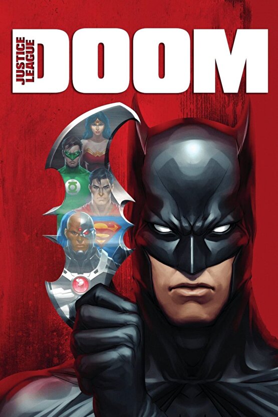 Justice League Doom (2012) ( FOLYO ) - AFİŞ - POSTER-4118