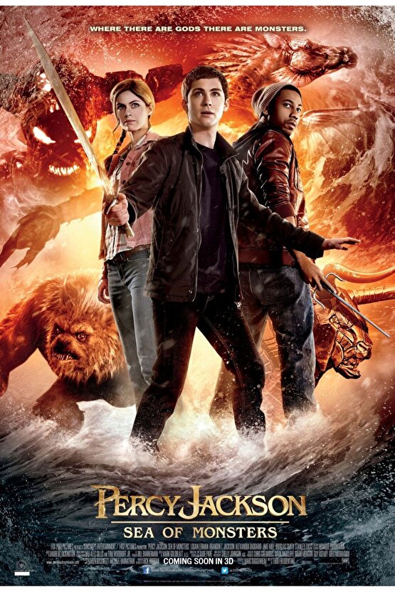 Percy Jackson Sea of Monsters (2013) 1 ( FOLYO ) - AFİŞ - POSTER-5008