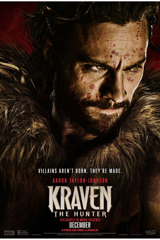 Kraven the Hunter (2024) 0008 ( FOLYO ) - AFİŞ - POSTER-4213