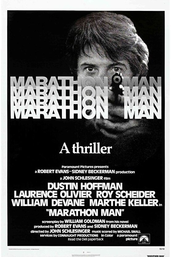 Marathon Man (1976) 1 ( FOLYO ) - AFİŞ - POSTER-4491