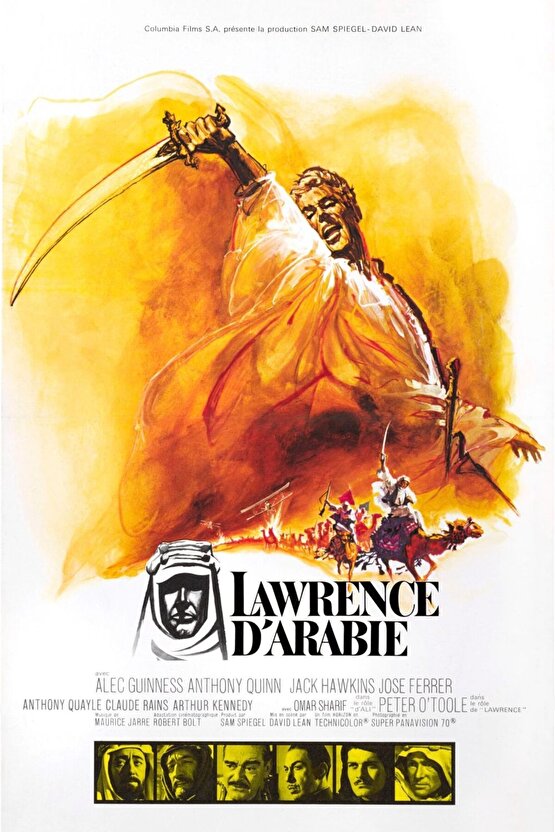 Lawrence of Arabia (1962) 6 ( FOLYO ) - AFİŞ - POSTER-4299