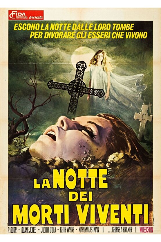 Night of the Living Dead (1968) 1 ( FOLYO ) - AFİŞ - POSTER-4820