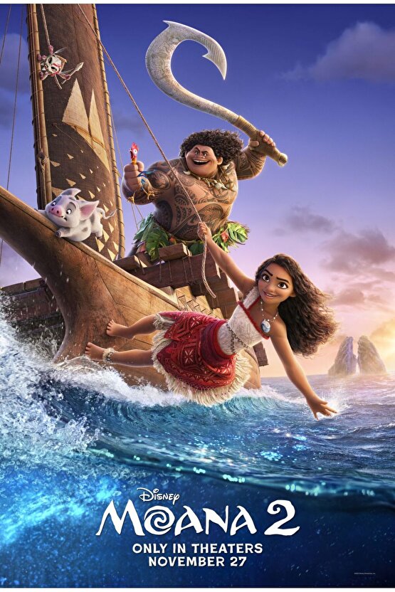 Moana 2 (2024) 0007 ( FOLYO ) - AFİŞ - POSTER-4659