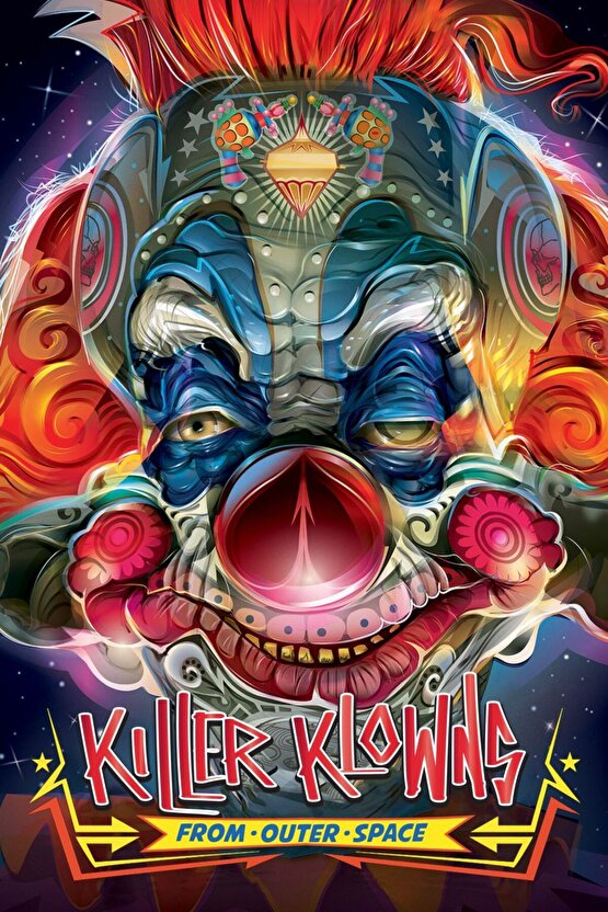 Killer Klowns from Outer Space (1988) 1 ( FOLYO ) - AFİŞ - POSTER-4151